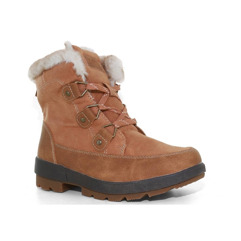 NEW!/Womens Khombu Stomp Boot Tan/Size 8/